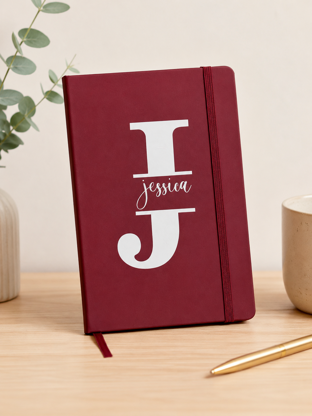 Personalized Notebook by The Cozy Press